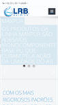 Mobile Screenshot of lrbquimica.com.br